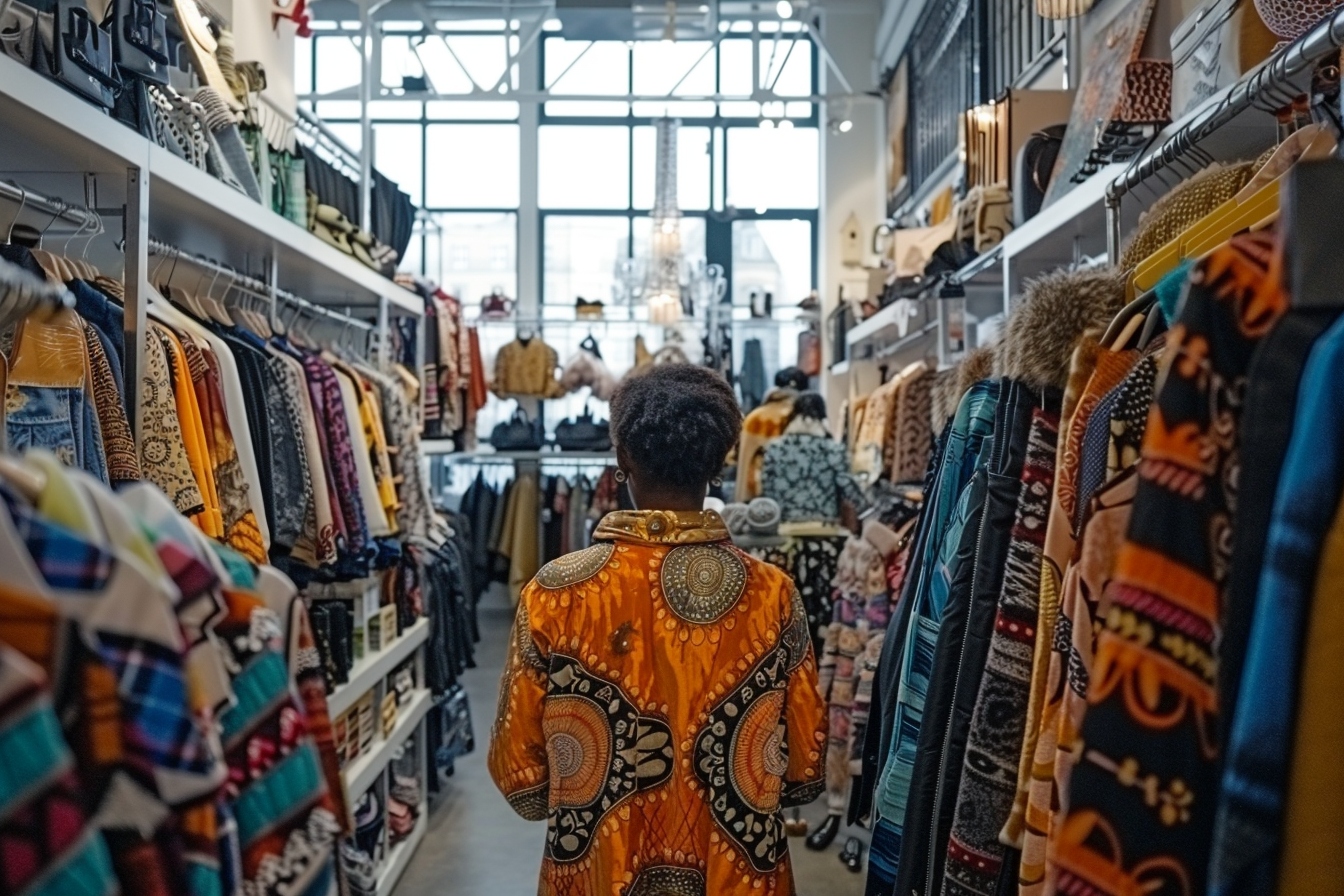 Shoppers découvrant des boutiques cachées lors d'une journée de shopping à Asnières-sur-Seine