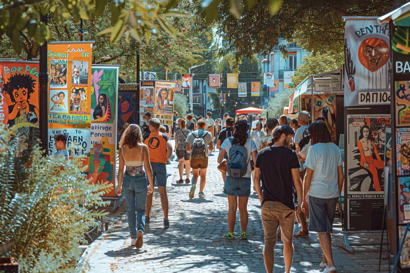 Vue panoramique d'Asnières-sur-Seine illustrant la riche vie culturelle de la ville pour un nouvel arrivant